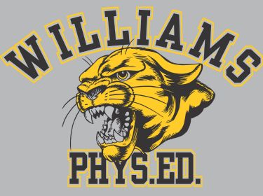 open-mouthed, yellow cougar